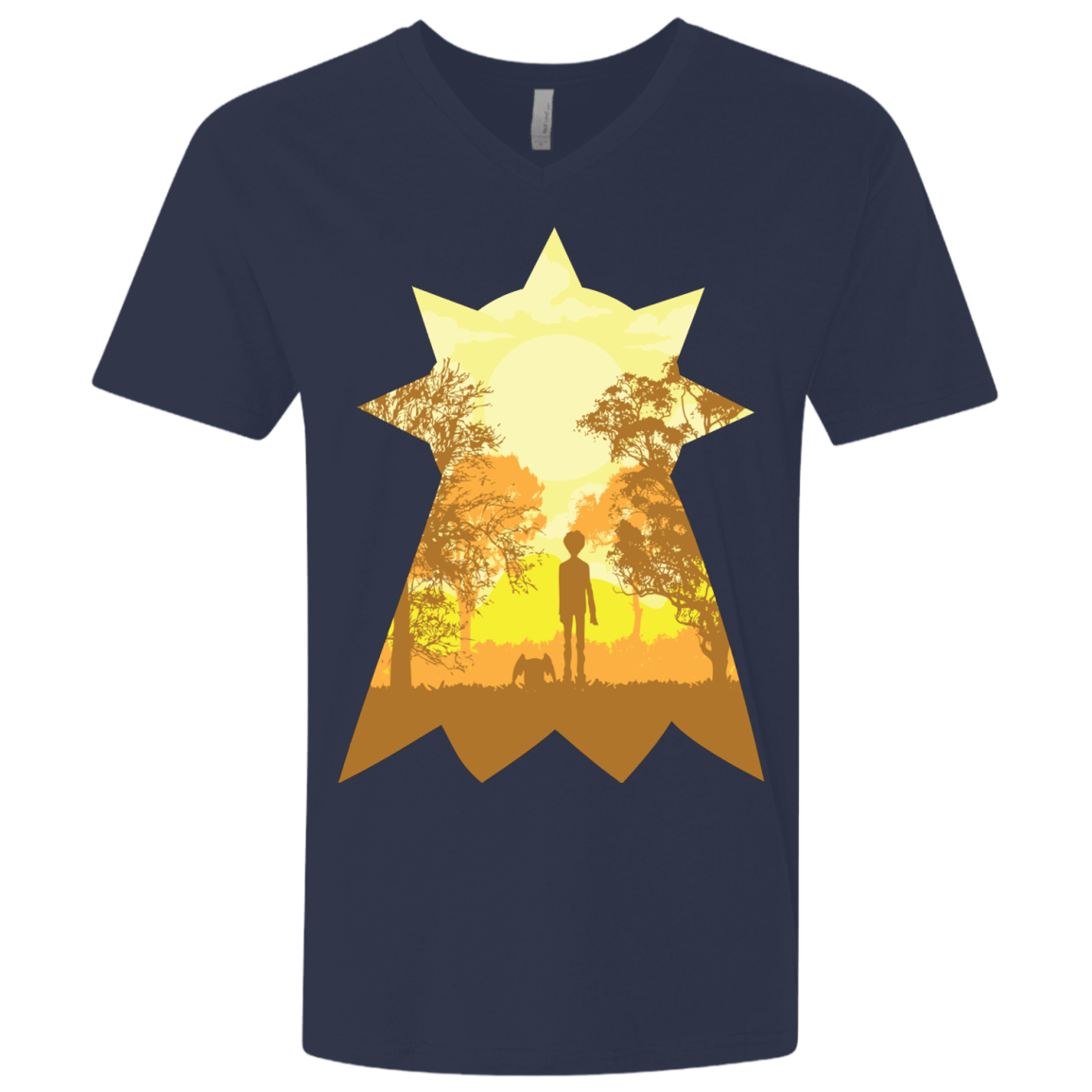 T-Shirts Midnight Navy / X-Small Hope Men's Premium V-Neck