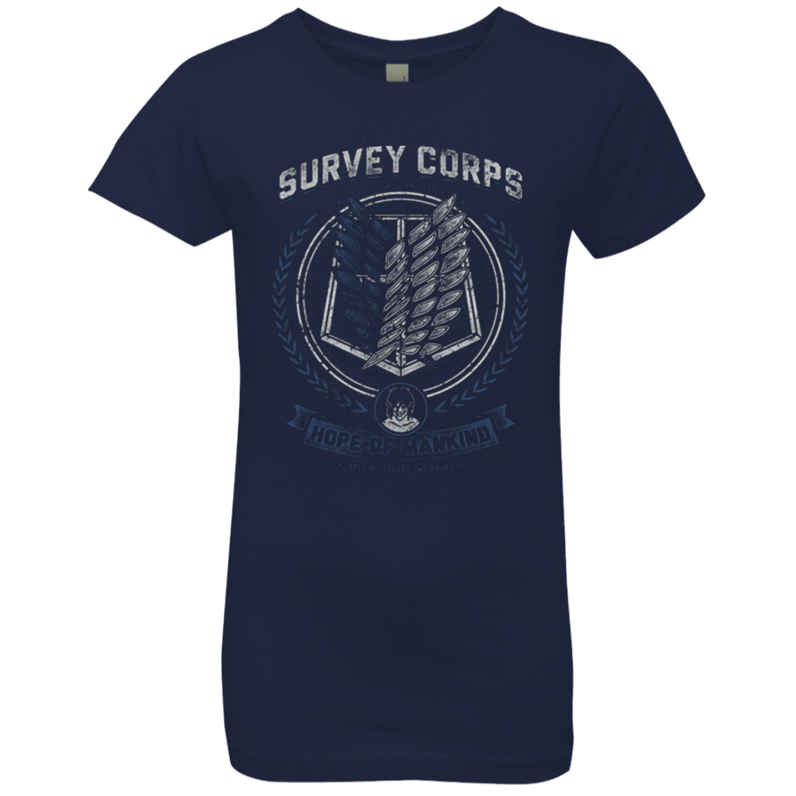 T-Shirts Midnight Navy / YXS Hope of Mankind Girls Premium T-Shirt