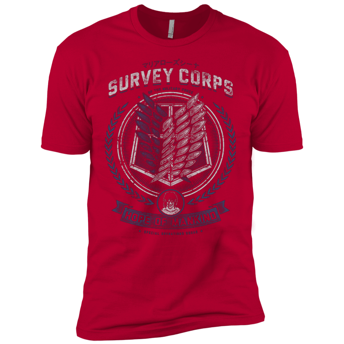 T-Shirts Red / X-Small Hope of Mankind Men's Premium T-Shirt