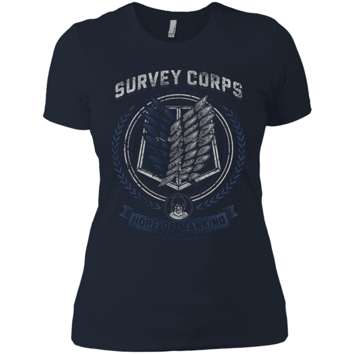 T-Shirts Midnight Navy / X-Small Hope of Mankind Women's Premium T-Shirt