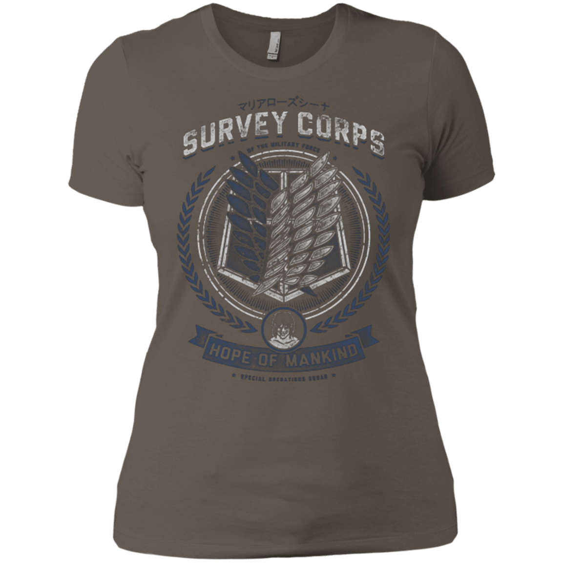 T-Shirts Warm Grey / X-Small Hope of Mankind Women's Premium T-Shirt