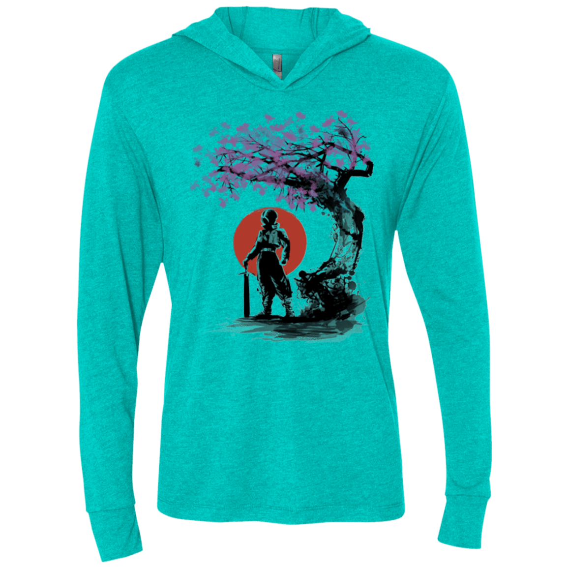 T-Shirts Hope under the sun Triblend Long Sleeve Hoodie Tee