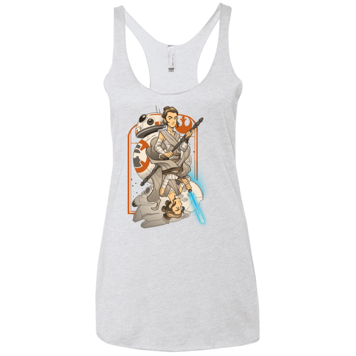 T-Shirts Heather White / X-Small Hope Women's Triblend Racerback Tank
