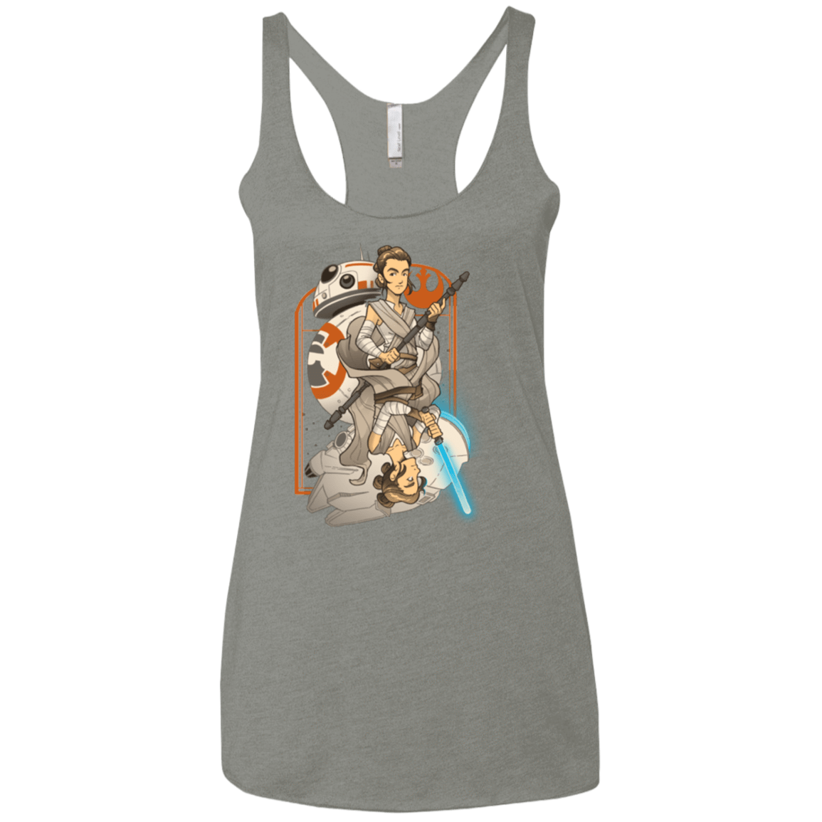 T-Shirts Venetian Grey / X-Small Hope Women's Triblend Racerback Tank