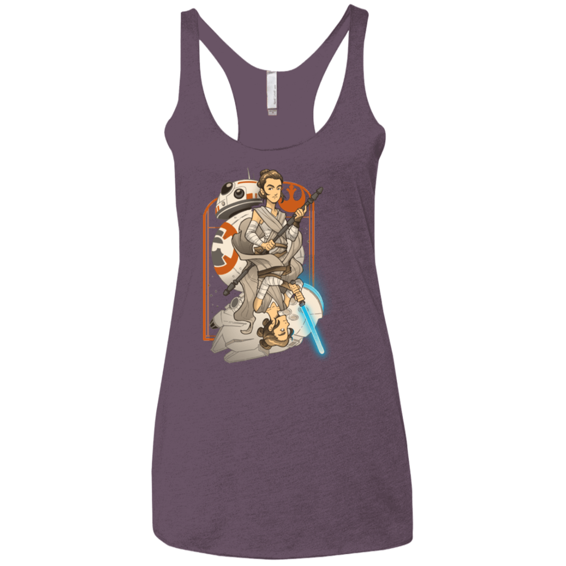 T-Shirts Vintage Purple / X-Small Hope Women's Triblend Racerback Tank