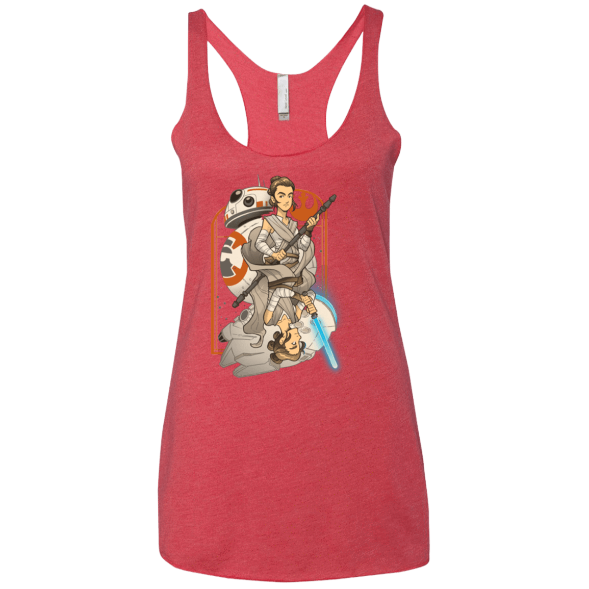 T-Shirts Vintage Red / X-Small Hope Women's Triblend Racerback Tank