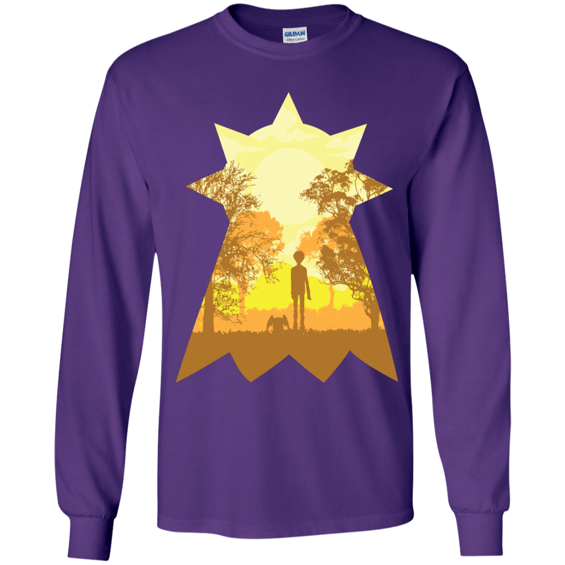 T-Shirts Purple / YS Hope Youth Long Sleeve T-Shirt
