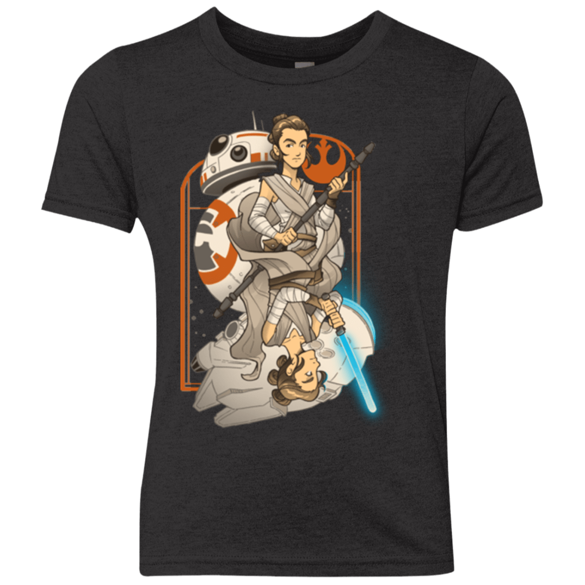 T-Shirts Vintage Black / YXS Hope Youth Triblend T-Shirt