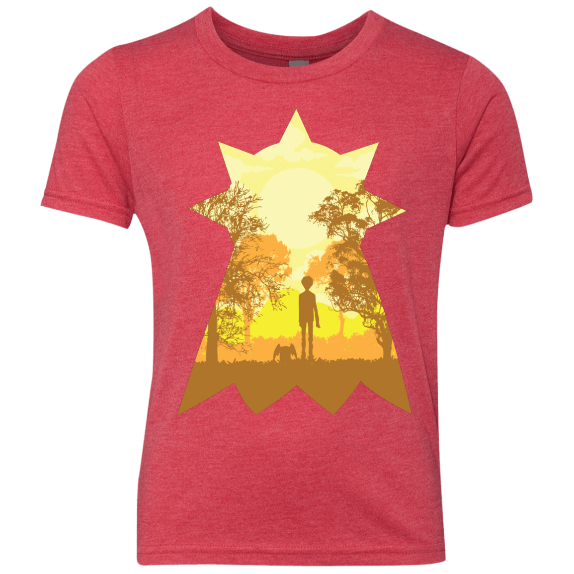T-Shirts Vintage Red / YXS Hope Youth Triblend T-Shirt