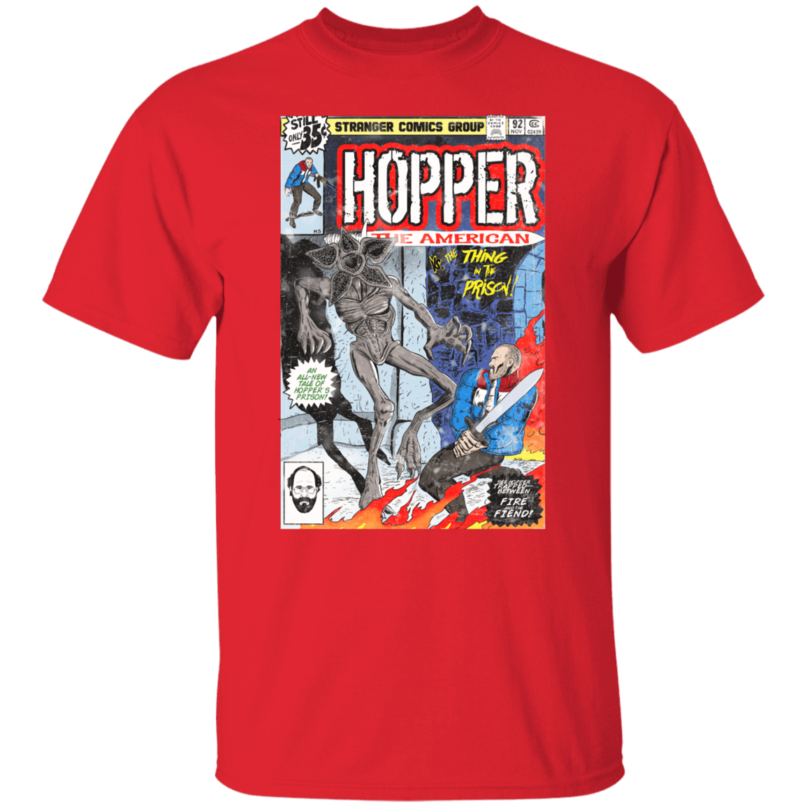T-Shirts Red / S Hopper the American T-Shirt