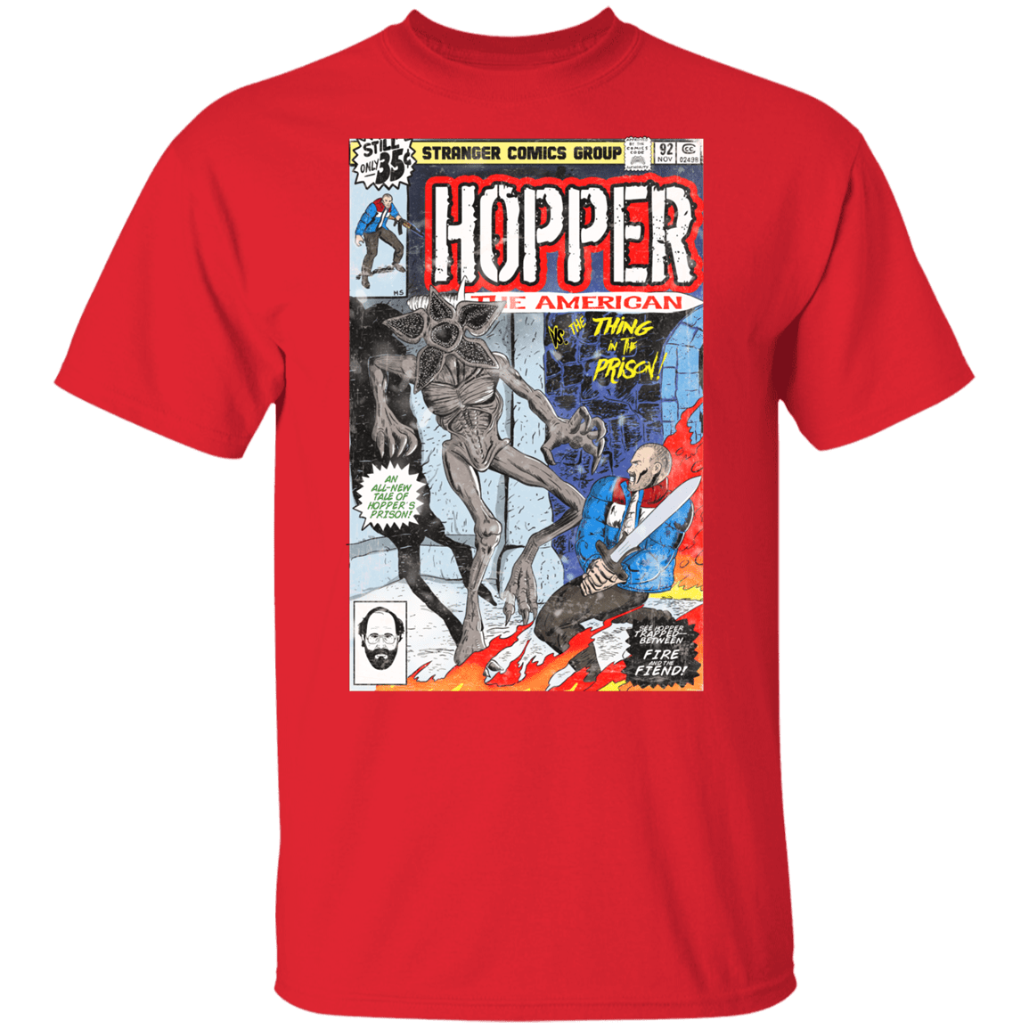 T-Shirts Red / YXS Hopper the American Youth T-Shirt