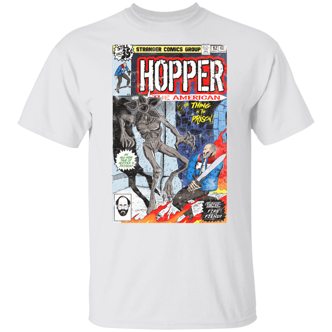 T-Shirts White / YXS Hopper the American Youth T-Shirt