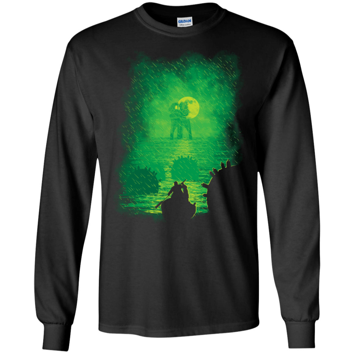 T-Shirts Black / S Horrific Dream Men's Long Sleeve T-Shirt