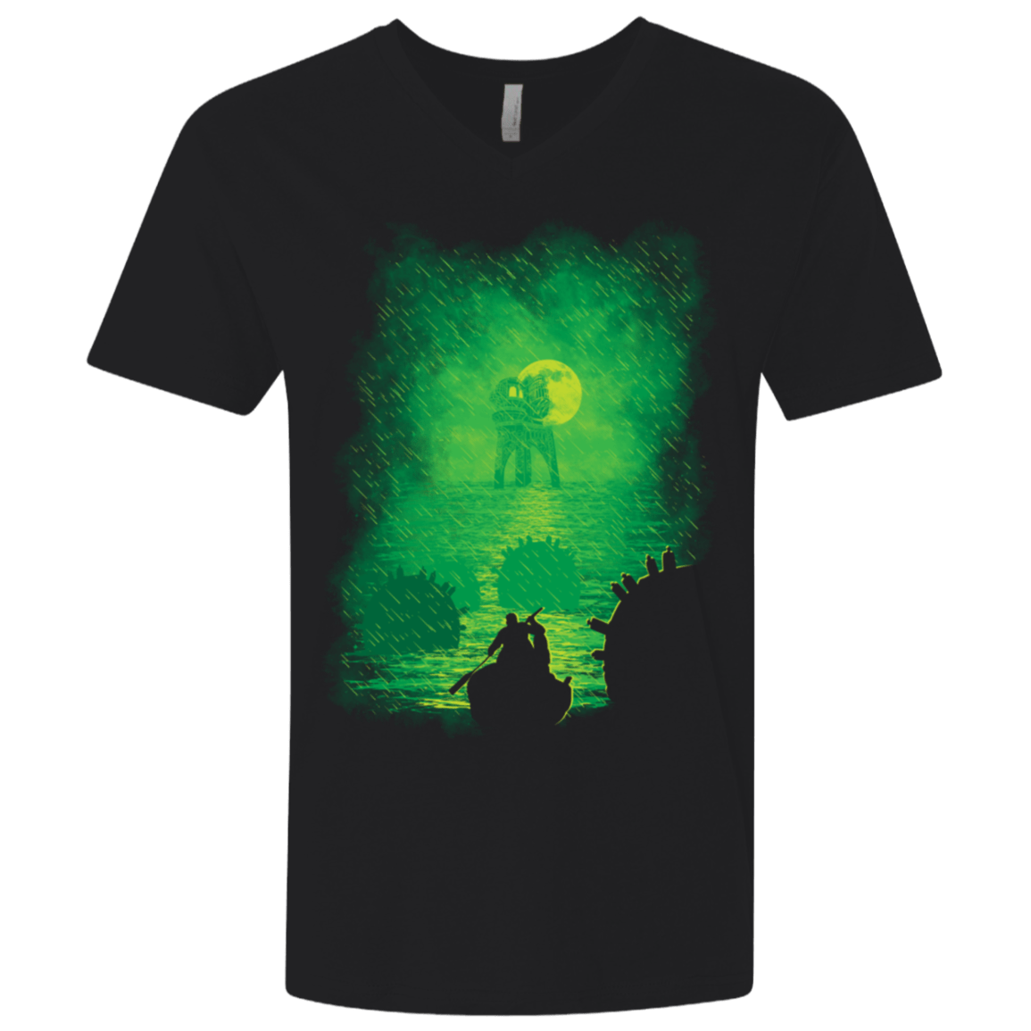 T-Shirts Black / X-Small Horrific Dream Men's Premium V-Neck