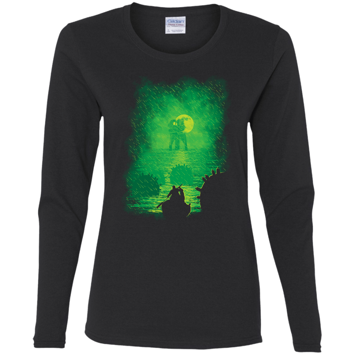 T-Shirts Black / S Horrific Dream Women's Long Sleeve T-Shirt