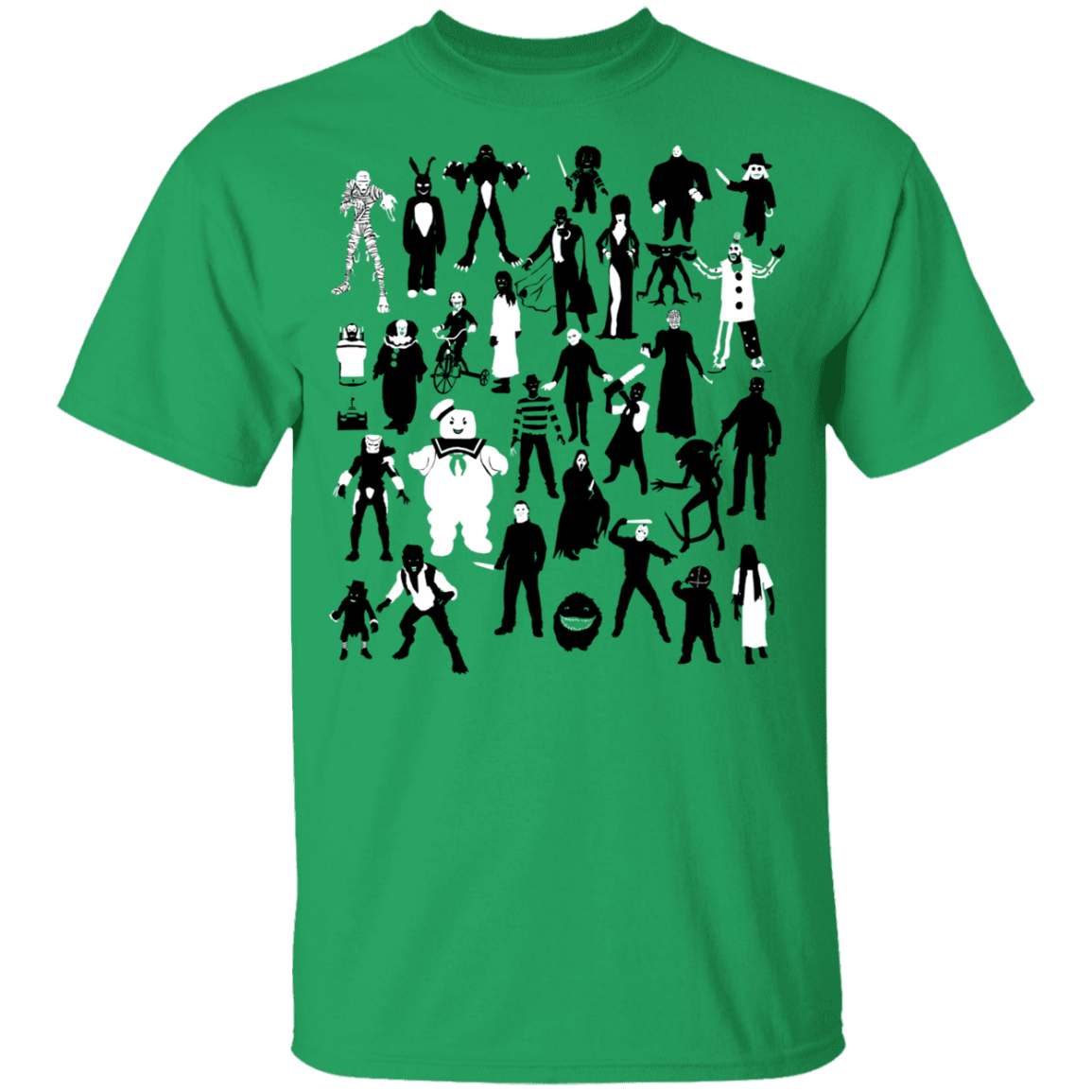 T-Shirts Irish Green / YXS Horror Characters Youth T-Shirt