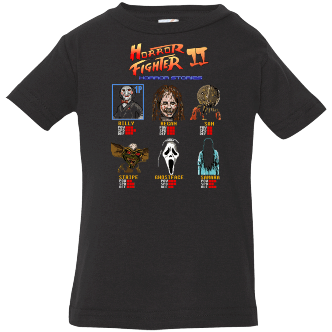 T-Shirts Black / 6 Months Horror Fighter 2 Infant Premium T-Shirt