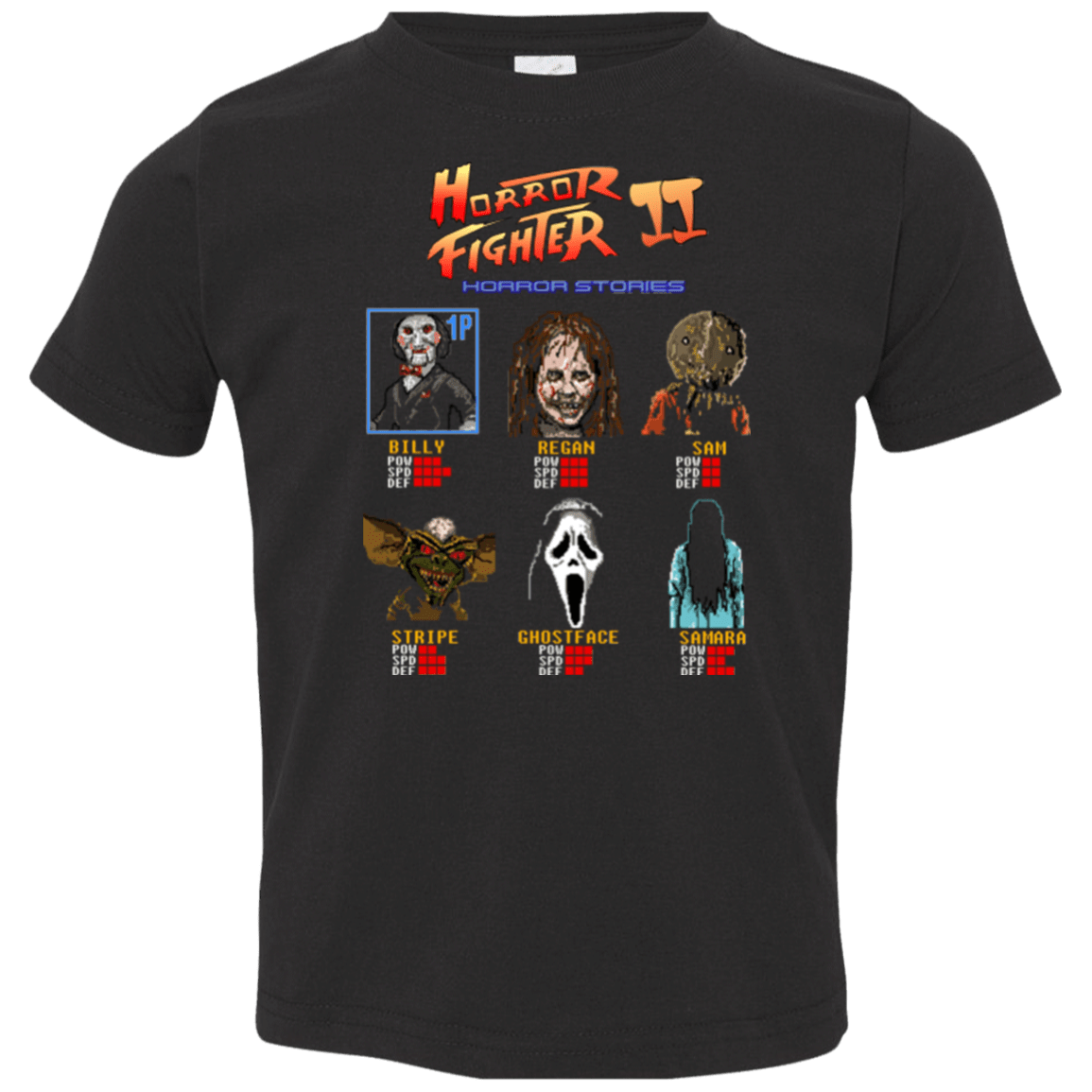 T-Shirts Black / 2T Horror Fighter 2 Toddler Premium T-Shirt