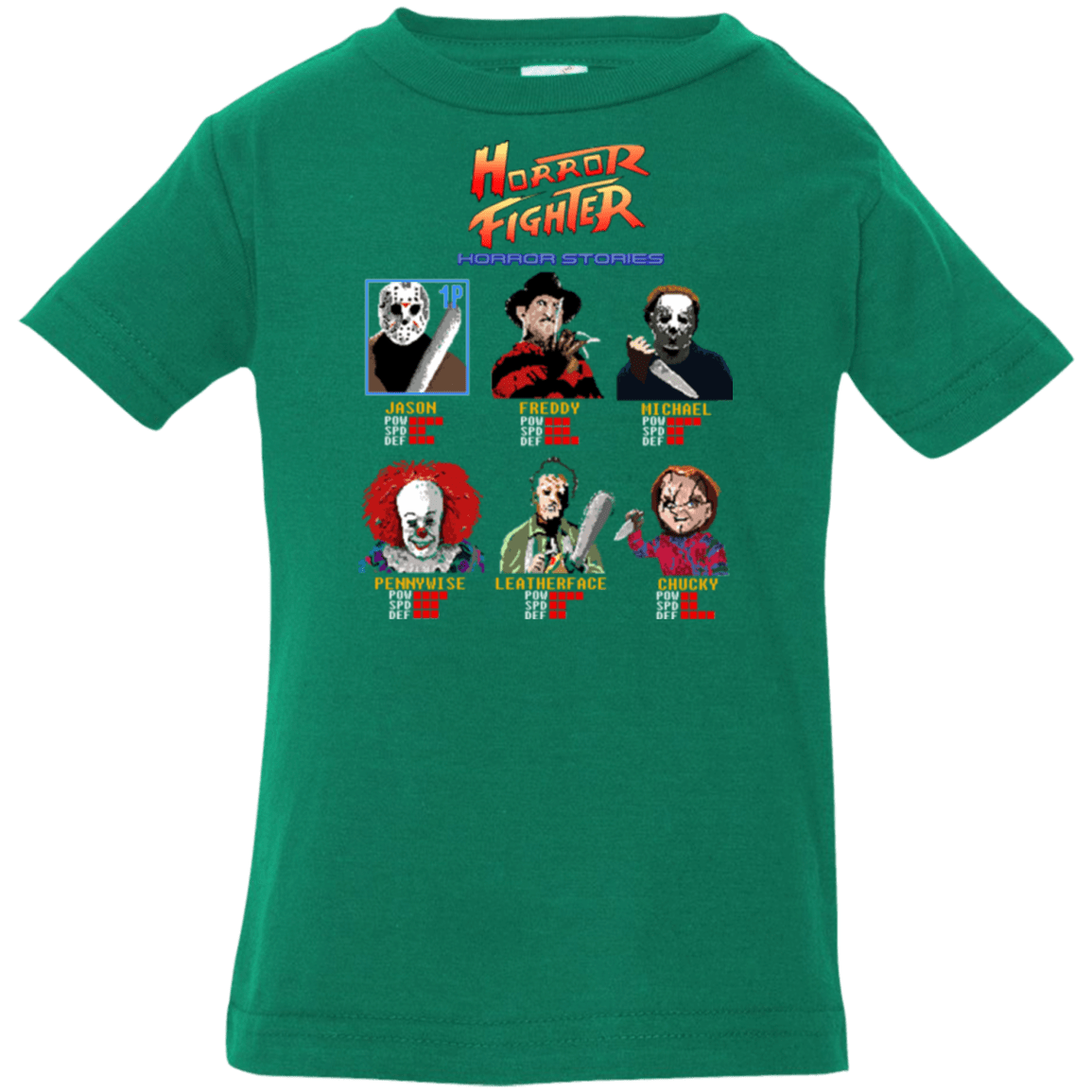 T-Shirts Kelly / 6 Months Horror Fighter Infant Premium T-Shirt