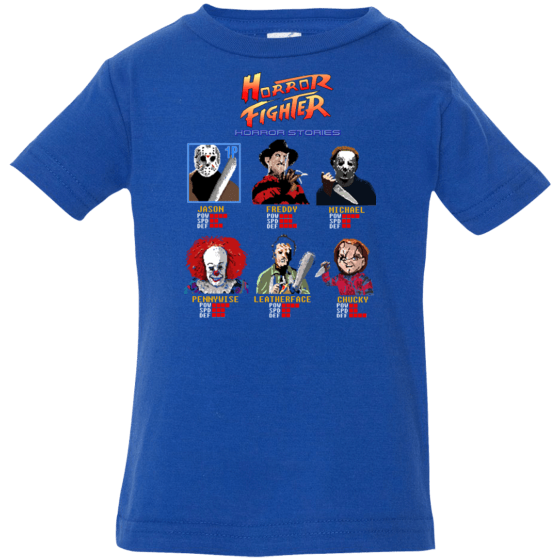 T-Shirts Royal / 6 Months Horror Fighter Infant Premium T-Shirt