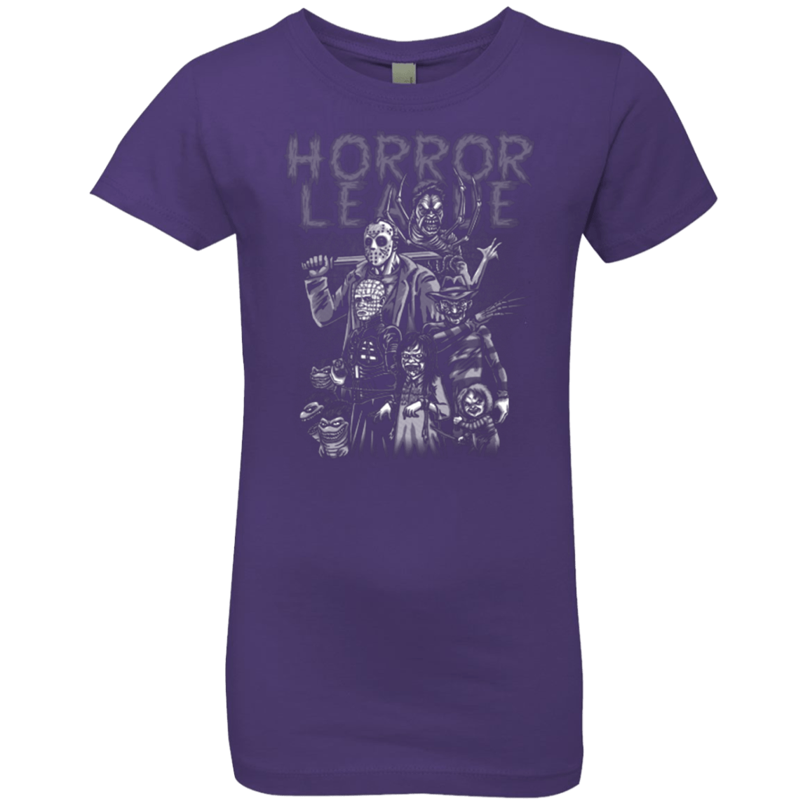 T-Shirts Purple Rush / YXS Horror League Girls Premium T-Shirt