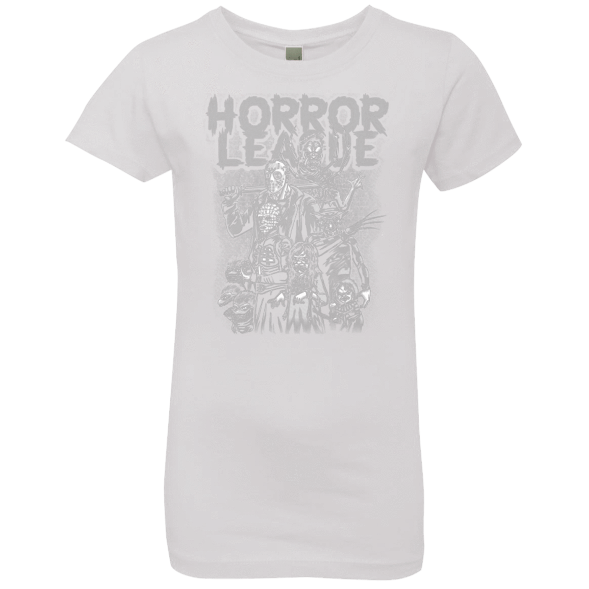 T-Shirts White / YXS Horror League Girls Premium T-Shirt