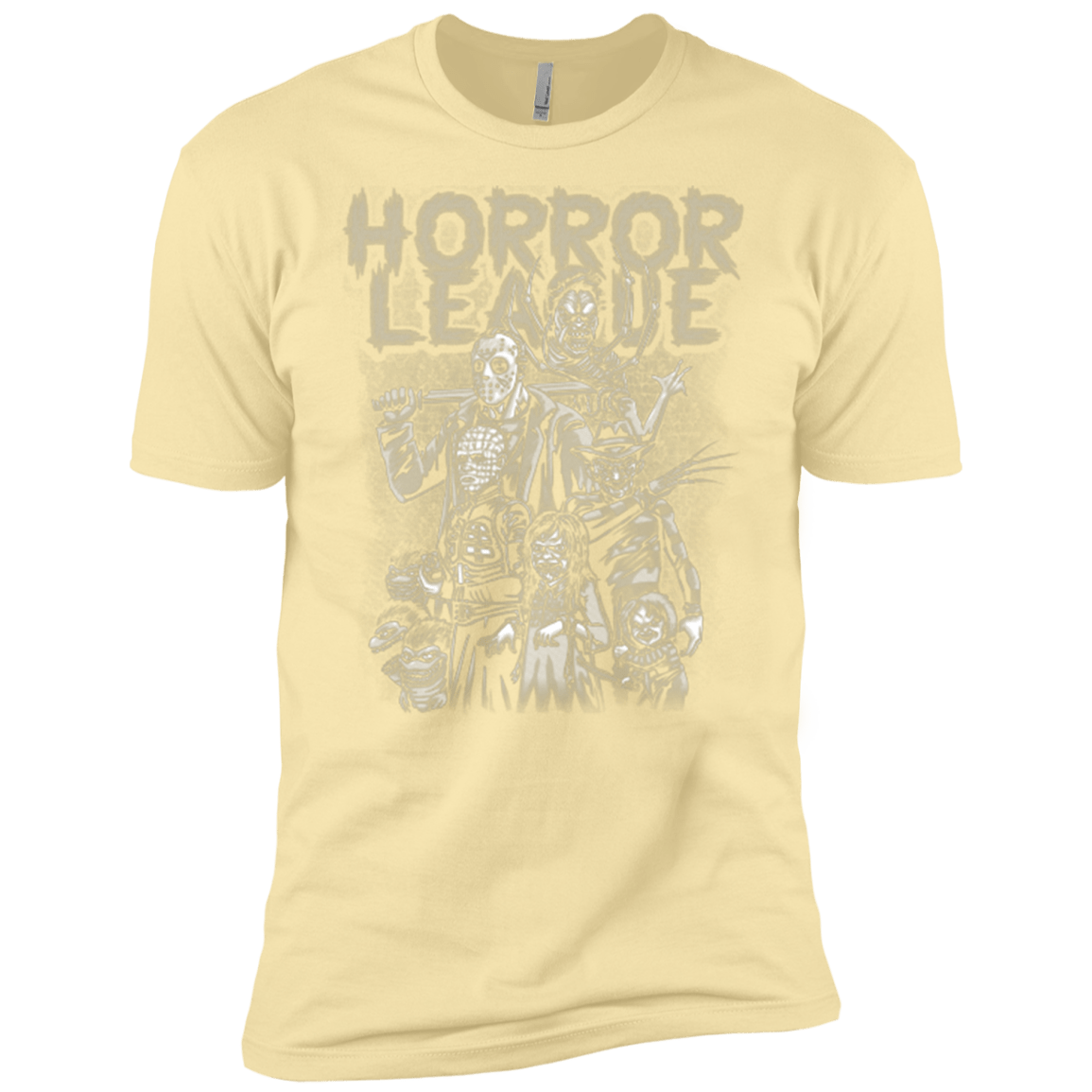T-Shirts Banana Cream / X-Small Horror League Men's Premium T-Shirt