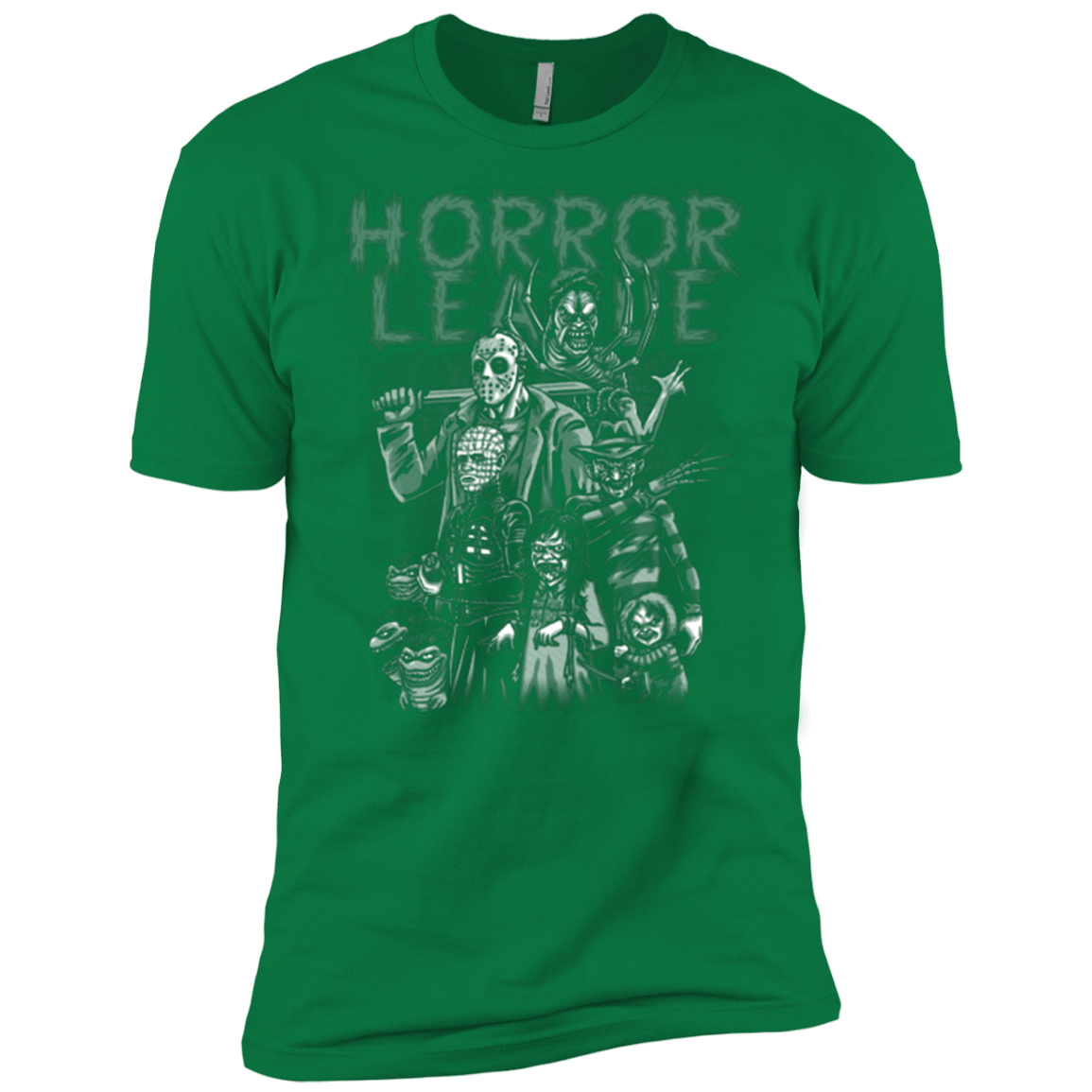 T-Shirts Kelly Green / X-Small Horror League Men's Premium T-Shirt