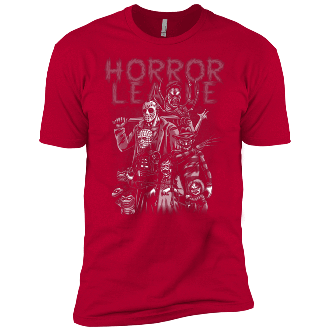 T-Shirts Red / X-Small Horror League Men's Premium T-Shirt