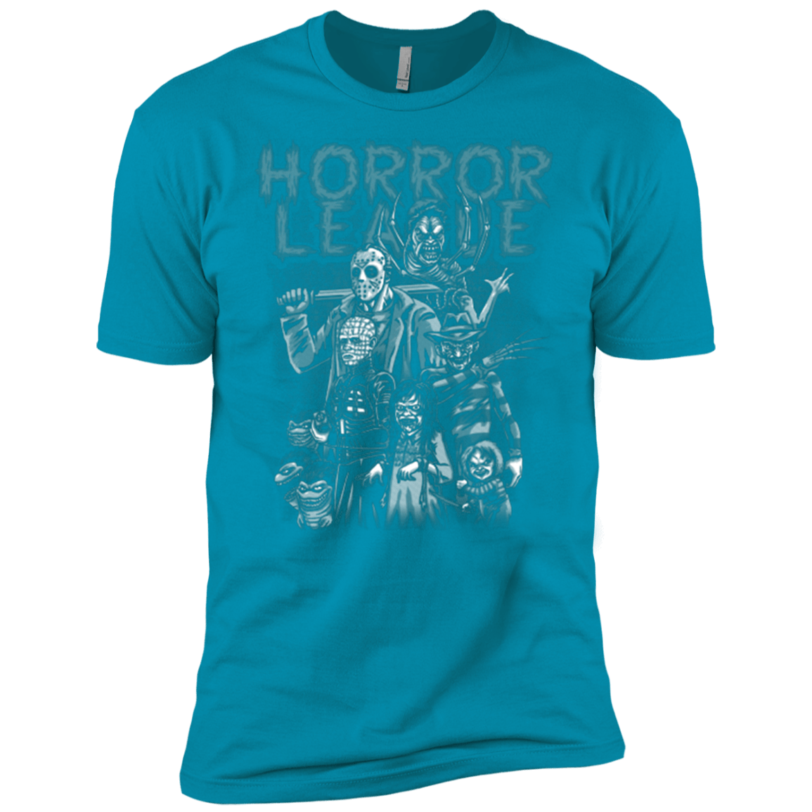 T-Shirts Turquoise / X-Small Horror League Men's Premium T-Shirt