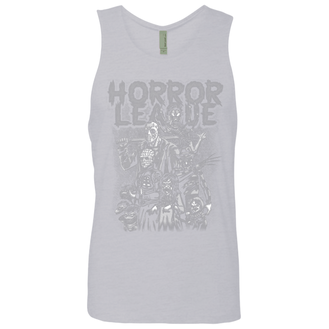 T-Shirts Heather Grey / Small Horror League Men's Premium Tank Top