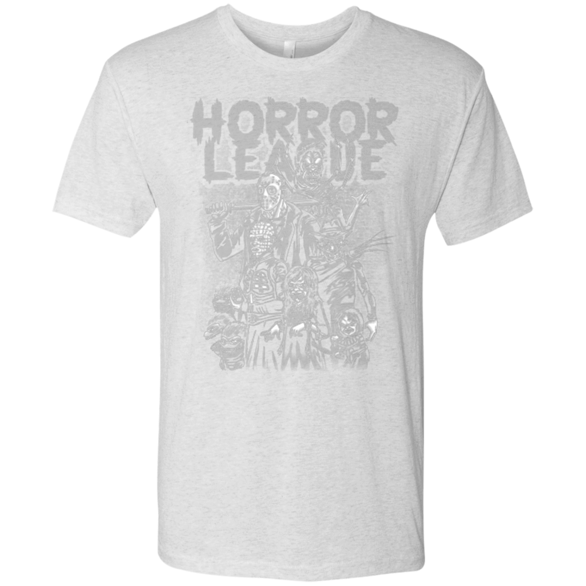 T-Shirts Heather White / Small Horror League Men's Triblend T-Shirt