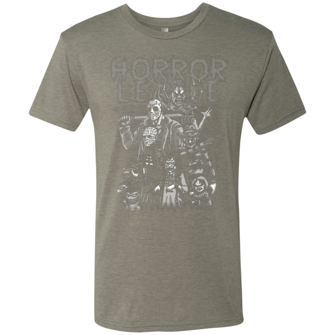 T-Shirts Venetian Grey / Small Horror League Men's Triblend T-Shirt