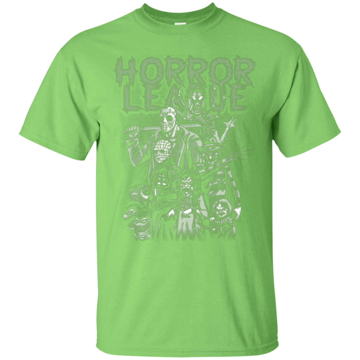 T-Shirts Lime / Small Horror League T-Shirt