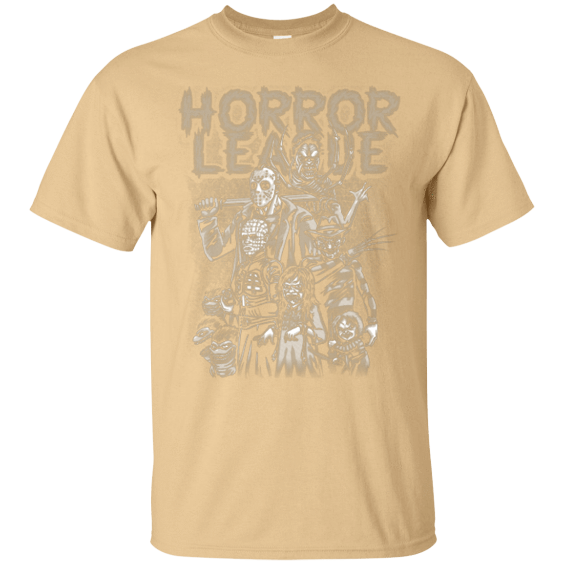 T-Shirts Vegas Gold / Small Horror League T-Shirt