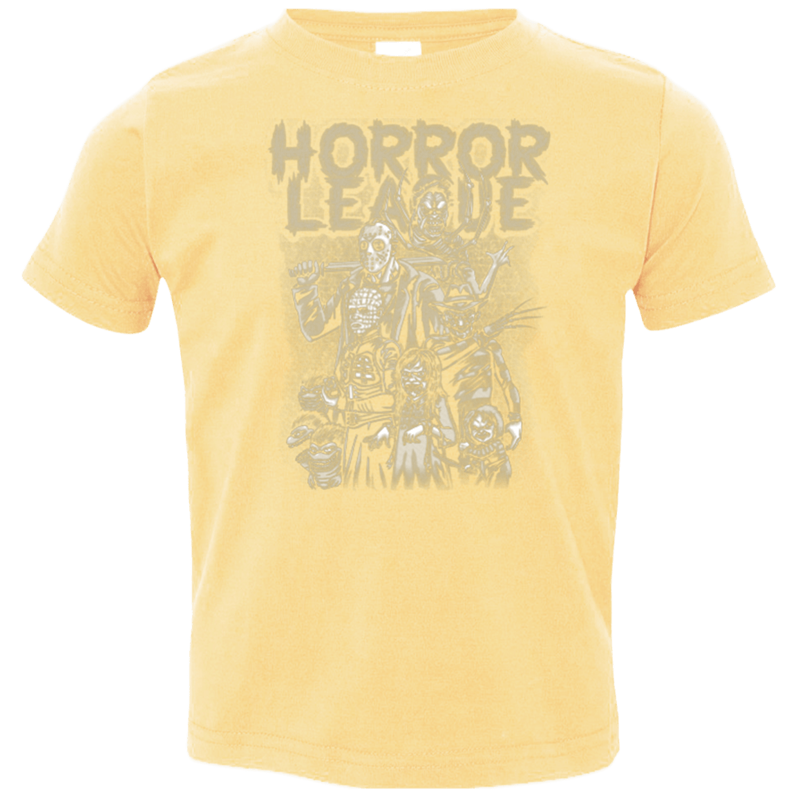 T-Shirts Butter / 2T Horror League Toddler Premium T-Shirt