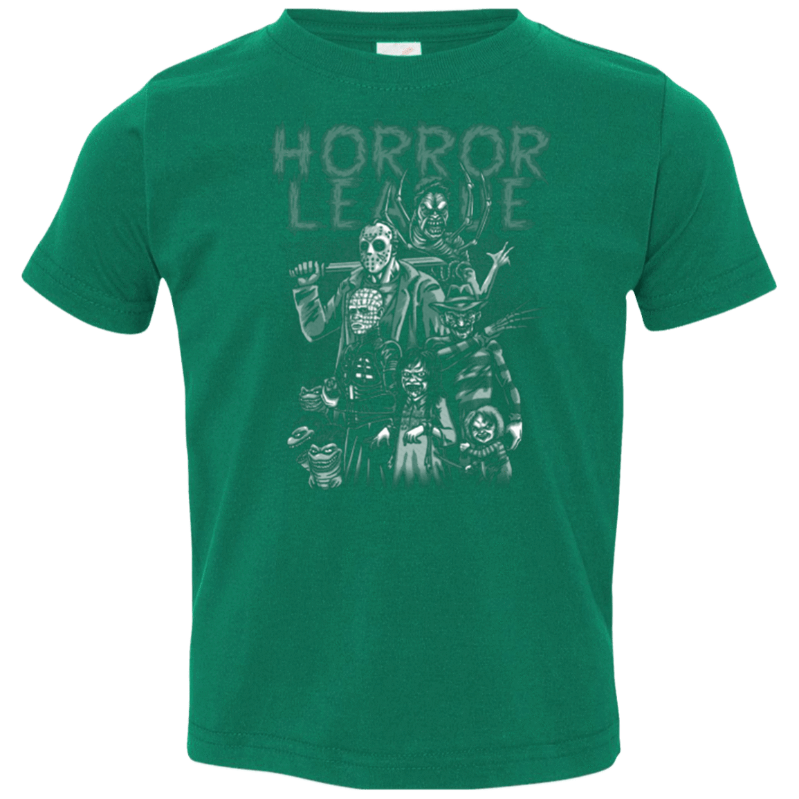 T-Shirts Kelly / 2T Horror League Toddler Premium T-Shirt