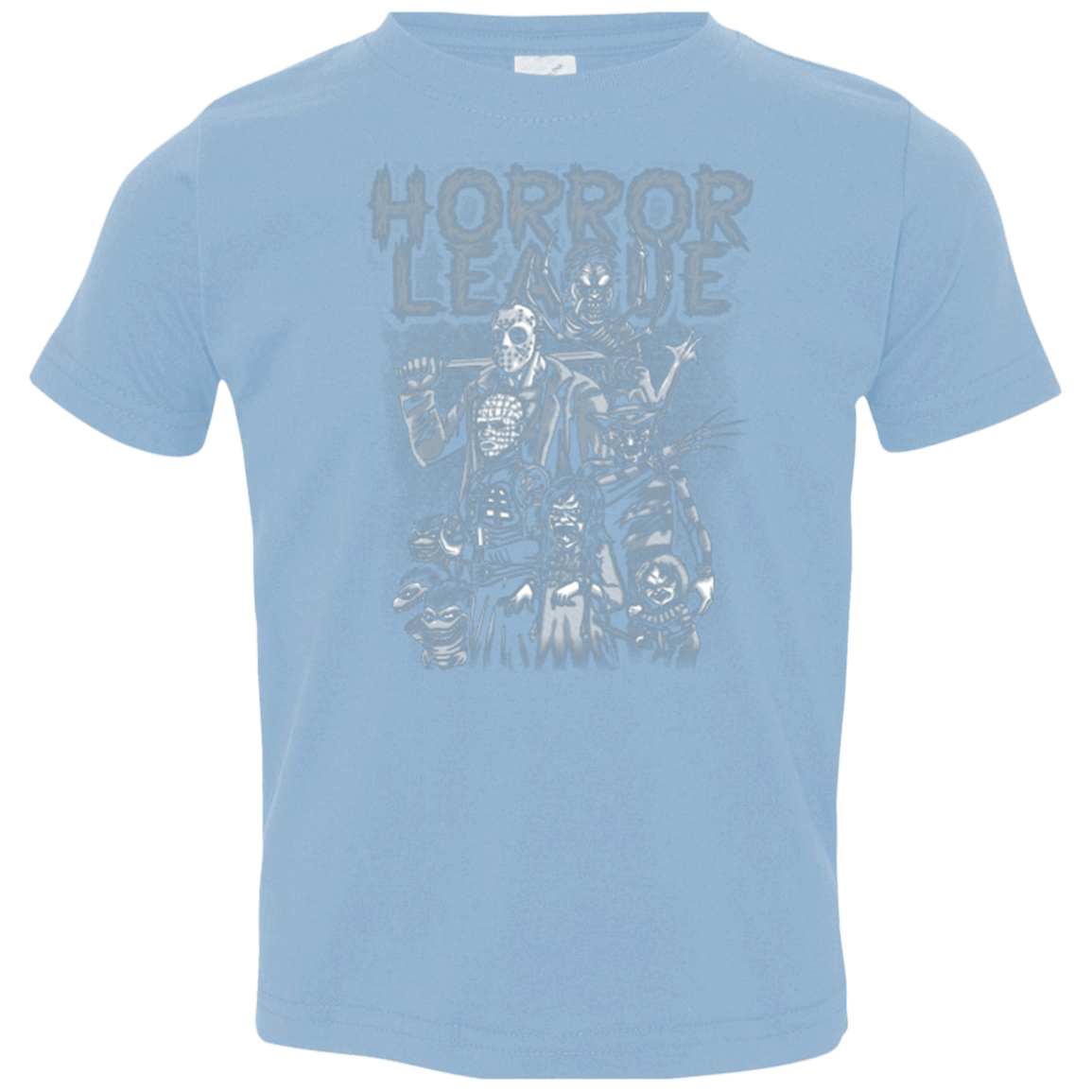T-Shirts Light Blue / 2T Horror League Toddler Premium T-Shirt