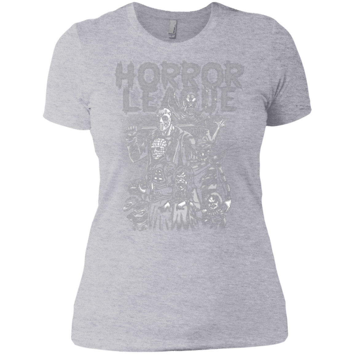 T-Shirts Heather Grey / X-Small Horror League Women's Premium T-Shirt