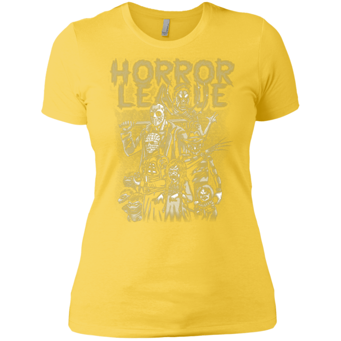 T-Shirts Vibrant Yellow / X-Small Horror League Women's Premium T-Shirt
