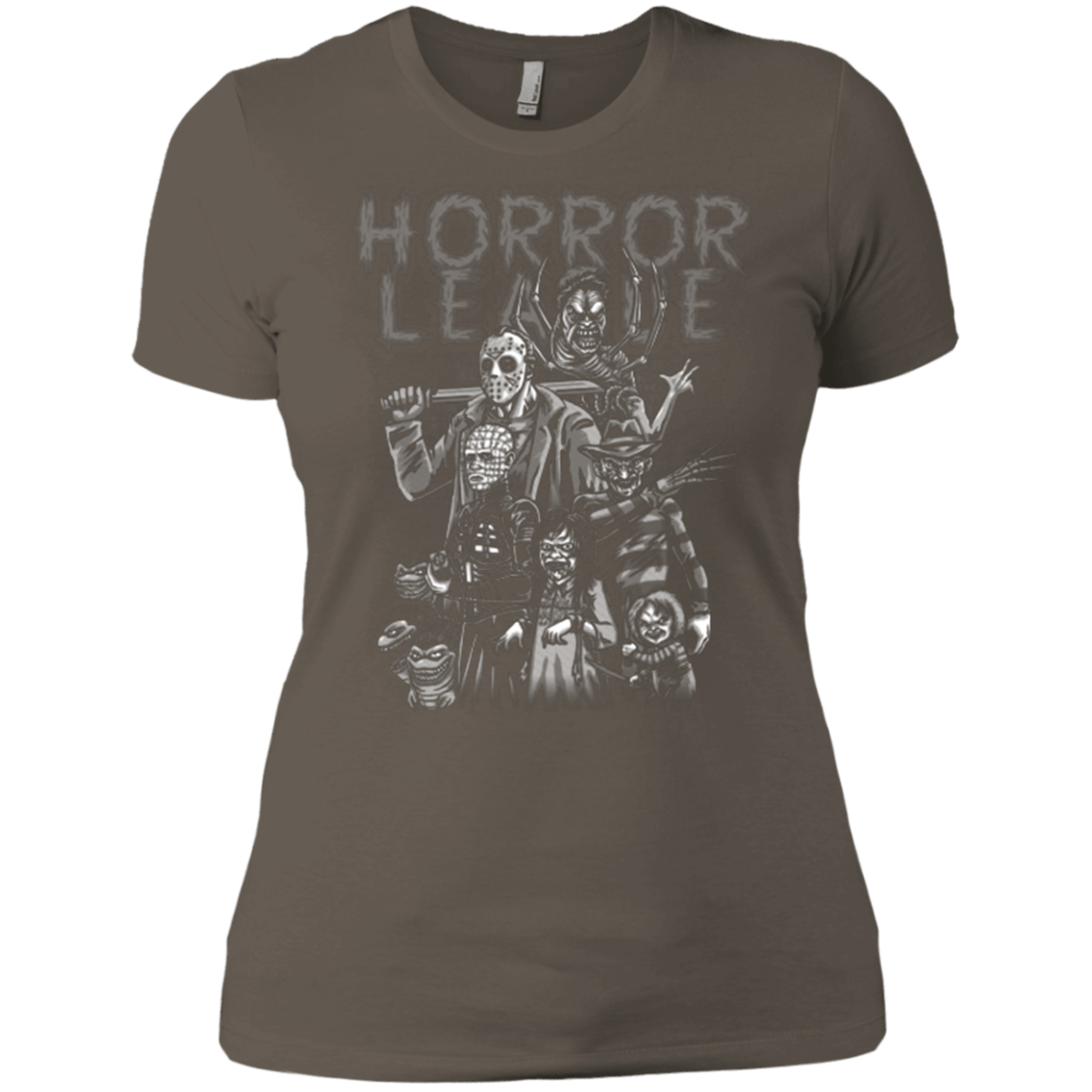 T-Shirts Warm Grey / X-Small Horror League Women's Premium T-Shirt