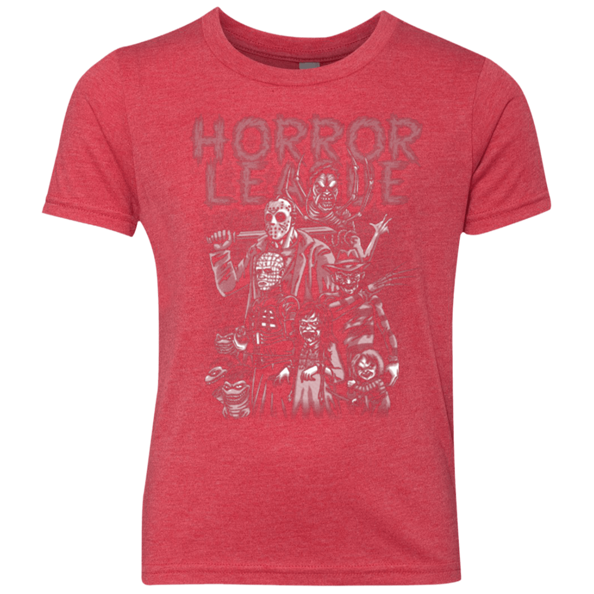 T-Shirts Vintage Red / YXS Horror League Youth Triblend T-Shirt