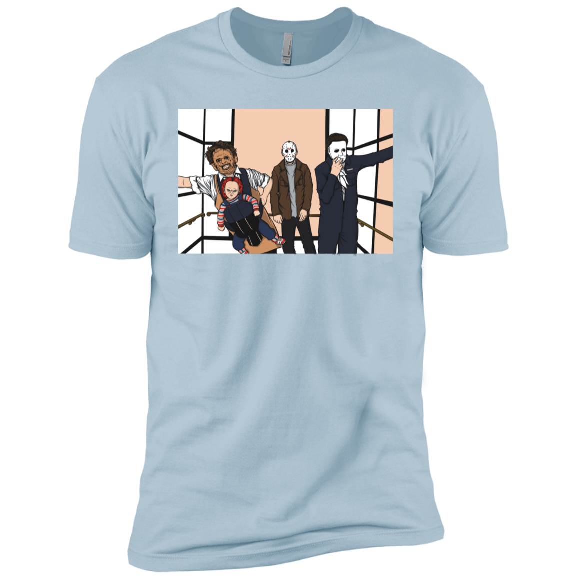 T-Shirts Light Blue / YXS Horror Pack Boys Premium T-Shirt