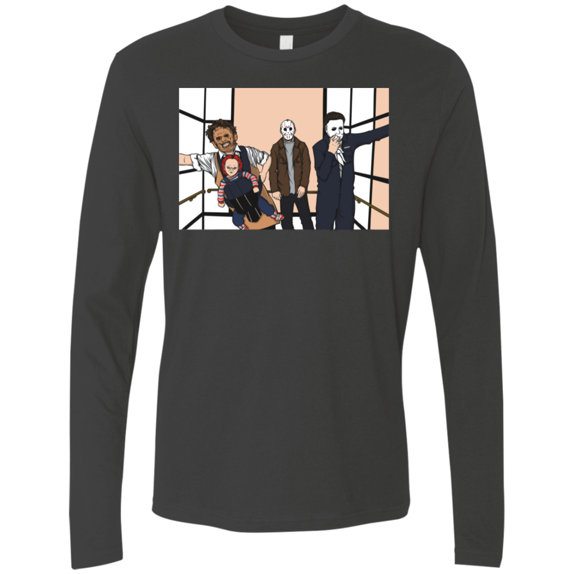 T-Shirts Heavy Metal / S Horror Pack Men's Premium Long Sleeve