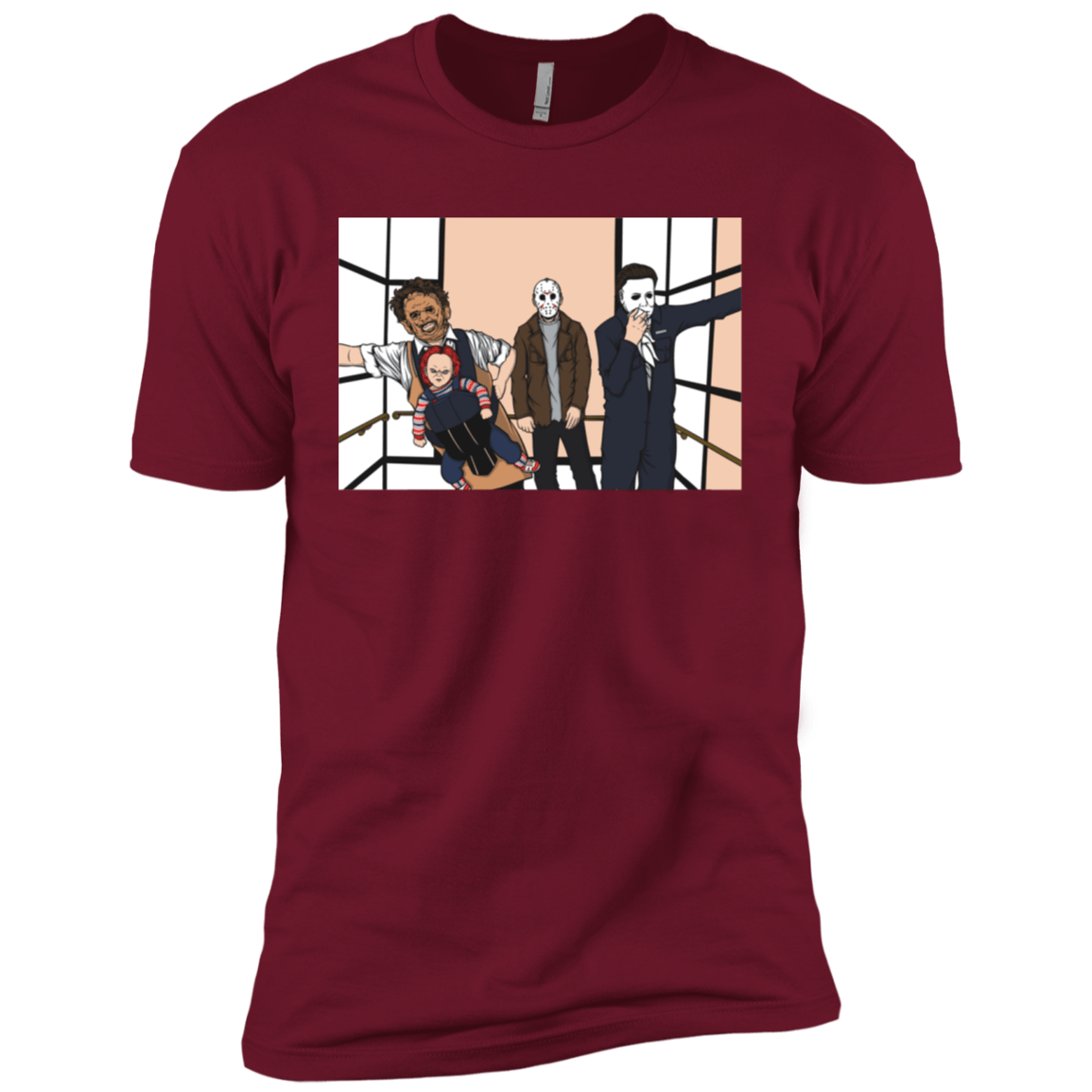 T-Shirts Cardinal / X-Small Horror Pack Men's Premium T-Shirt