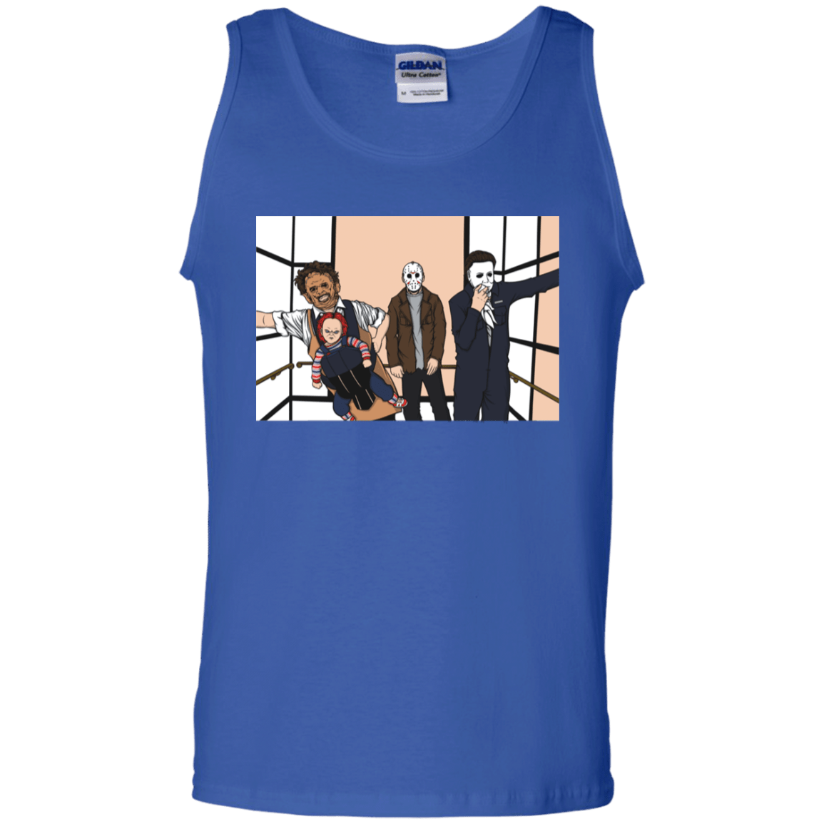 T-Shirts Royal / S Horror Pack Men's Tank Top