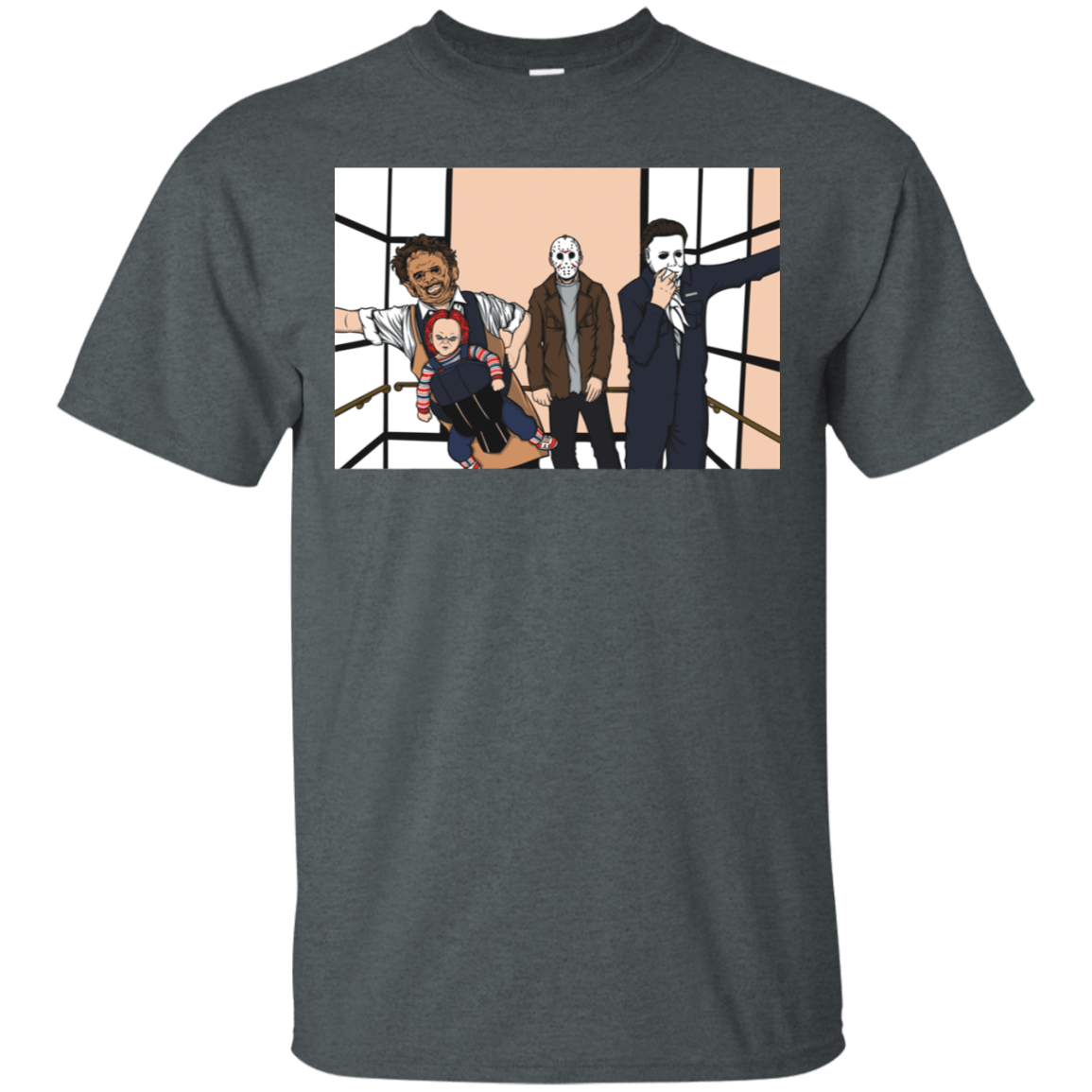 T-Shirts Dark Heather / S Horror Pack T-Shirt