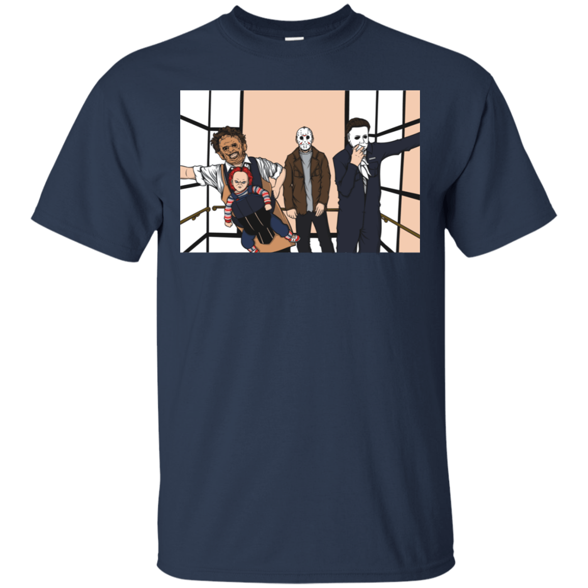 T-Shirts Navy / S Horror Pack T-Shirt