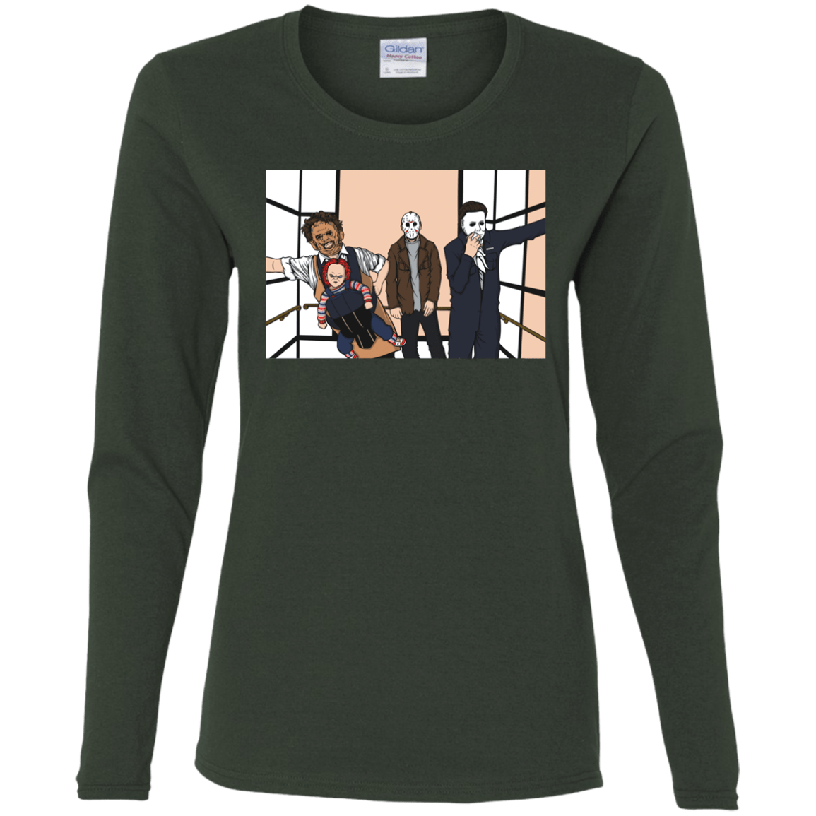 T-Shirts Forest / S Horror Pack Women's Long Sleeve T-Shirt