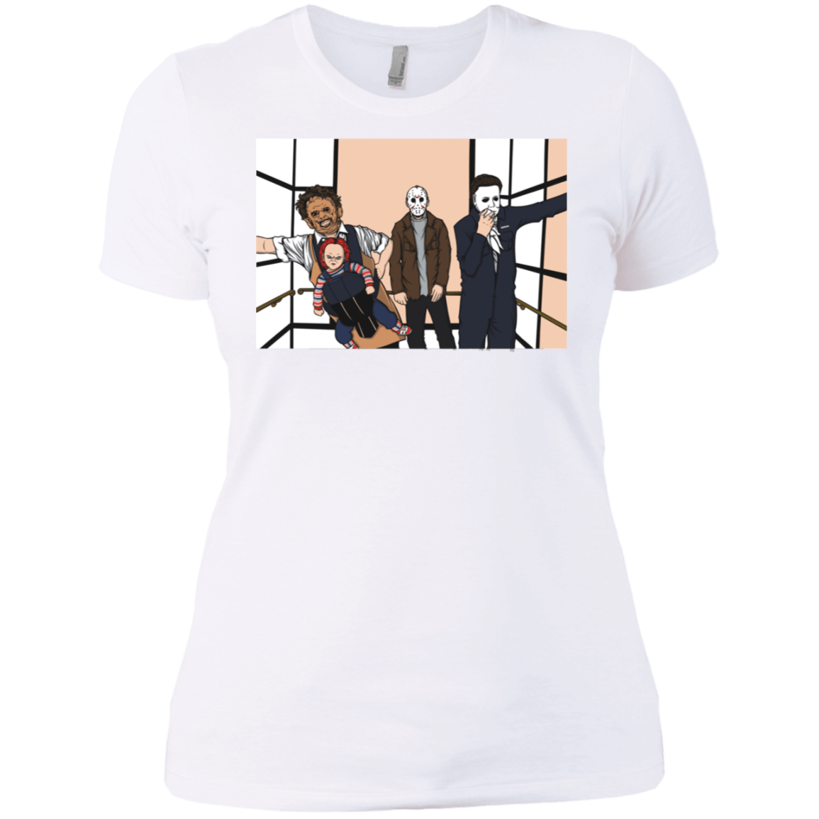 T-Shirts White / X-Small Horror Pack Women's Premium T-Shirt